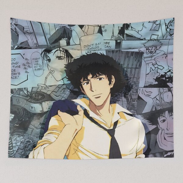 Item preview, Cowboy Bebop Vintage Anime Art designed and sold by PosterFuel.