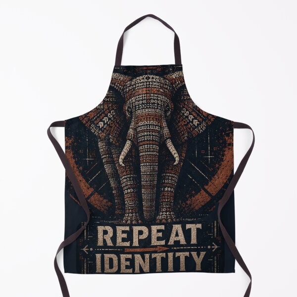 Item preview, Discipline Operator Repeat Identity Elephant Tribal Graphic T-Shirt designed and sold by SavannaStrikes.