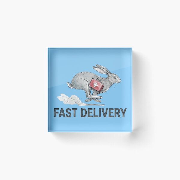 Item preview, Fast Delivery: First Aid Rescue Bunny Watercolor Art designed and sold by SoulPT.