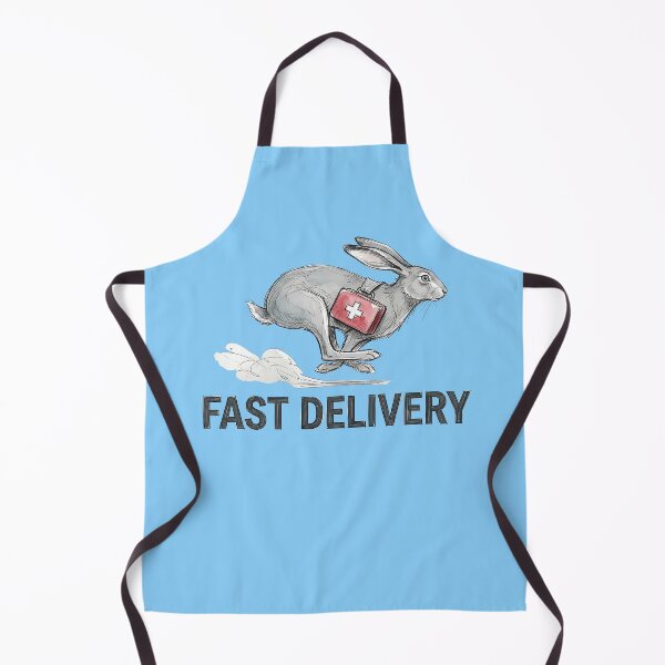 Item preview, Fast Delivery: First Aid Rescue Bunny Watercolor Art designed and sold by SoulPT.