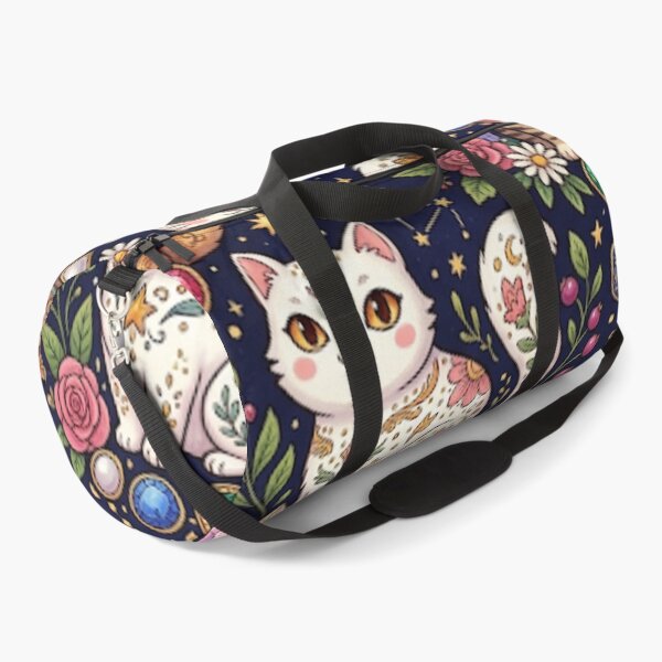 Item preview, Magic Crystal Cats and Gems Pattern  designed and sold by Iampoji.