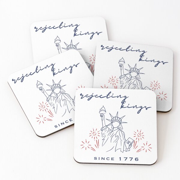 Item preview, Liberal fourth of July , Rejecting kings since 1776 designed and sold by KustMeram.