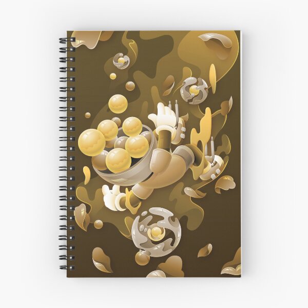 Item preview, Falling Cartoon Character With Floating Spheres designed and sold by Lexkon Liu's art.