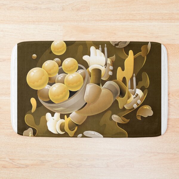 Item preview, Falling Cartoon Character With Floating Spheres designed and sold by Lexkon Liu's art.