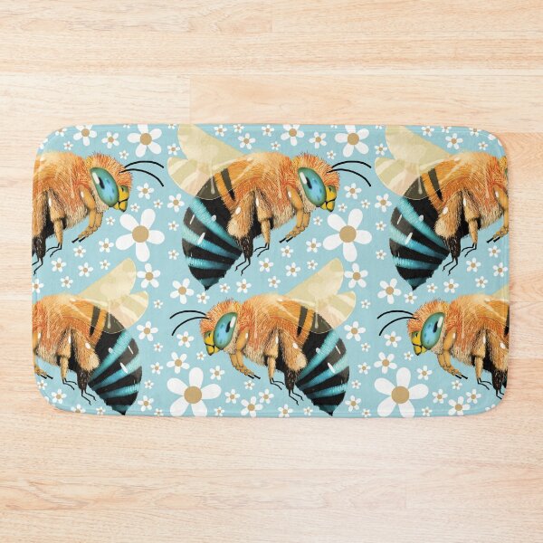 Item preview, Blue Banded Bees - Australian Native Bee Amegilla Cingulata designed and sold by Karin Taylor.