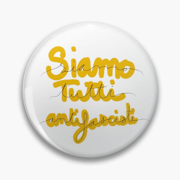 Item preview, Siamo tutti antifascisti yellow designed and sold by Kalhanne.
