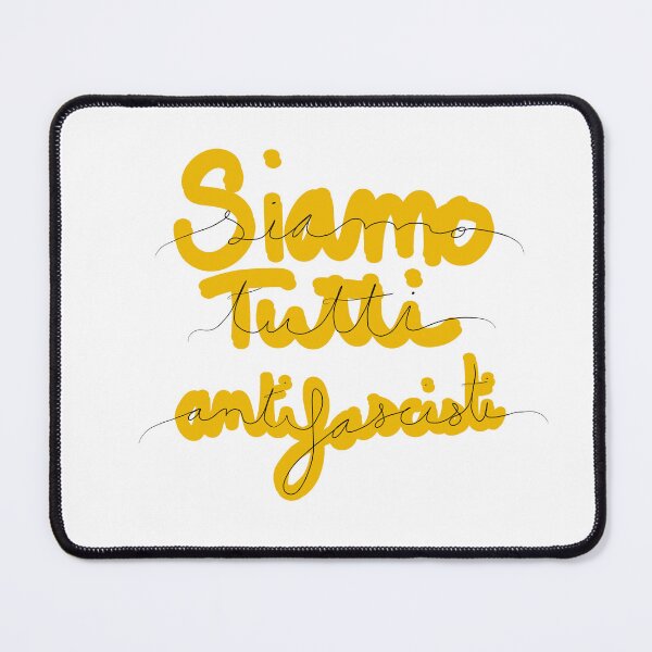 Item preview, Siamo tutti antifascisti yellow designed and sold by Kalhanne.