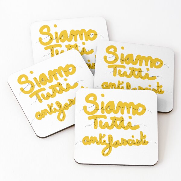 Item preview, Siamo tutti antifascisti yellow designed and sold by Kalhanne.