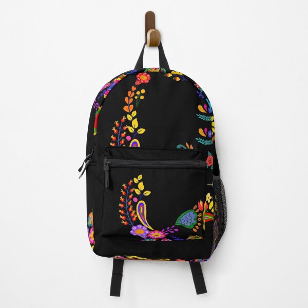 Item preview, Scandinavian Folk Art Floral Frame | Colorful Nordic Ornament designed and sold by GorinART.