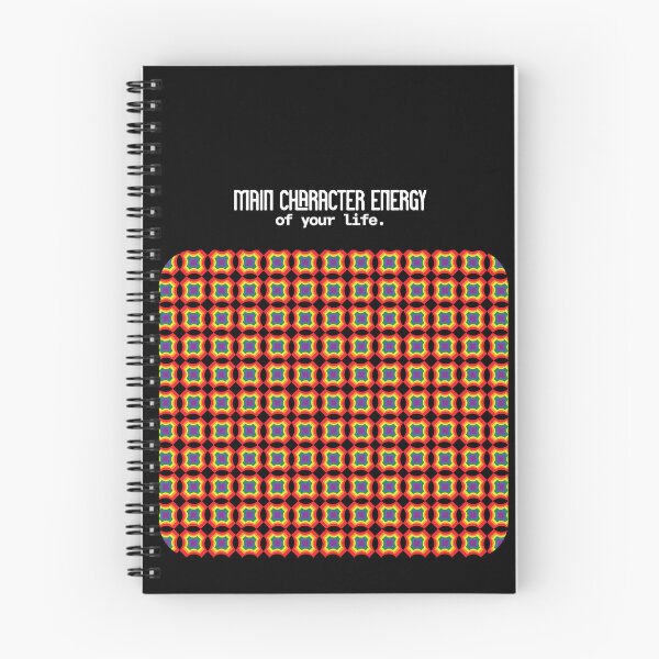 Item preview, Main Character Energy – Aesthetic Diary Journal for Dreamers, Creators & Go-Getters designed and sold by GDArt Studio.