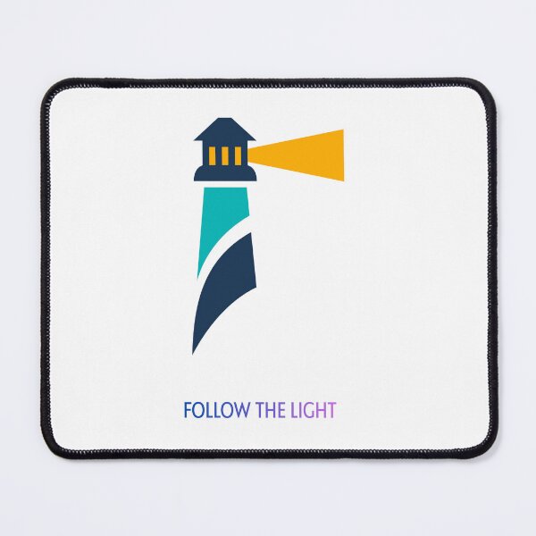 Item preview, Follow The Light – Minimal Lighthouse Design  Main Tag designed and sold by onubi.