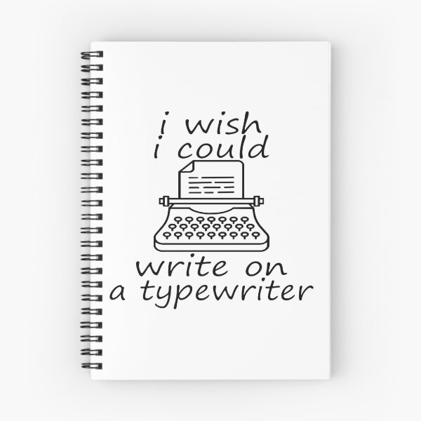 Item preview, I Wish I Could Write On A Typewriter Vintage Art designed and sold by sednalafandy79.