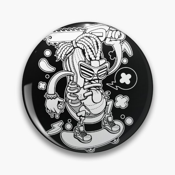 Item preview, Cool Cartoon Sneaker Character On Skateboard designed and sold by Lexkon Liu's art.
