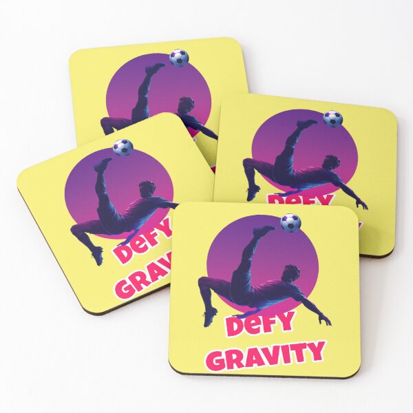 Item preview, Defy Gravity Footballer Bicycle Kick in Purple Circle designed and sold by Mauswohn.