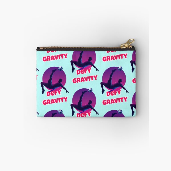 Item preview, Defy Gravity Footballer Bicycle Kick in Purple Circle designed and sold by Mauswohn.