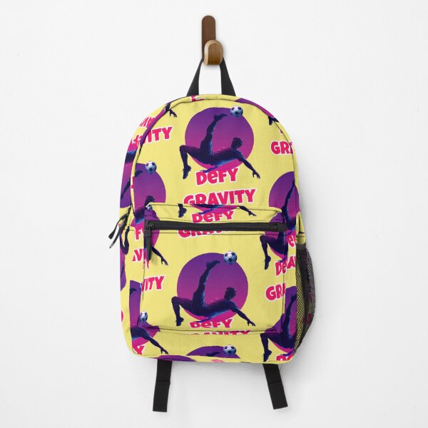 Item preview, Defy Gravity Footballer Bicycle Kick in Purple Circle designed and sold by Mauswohn.