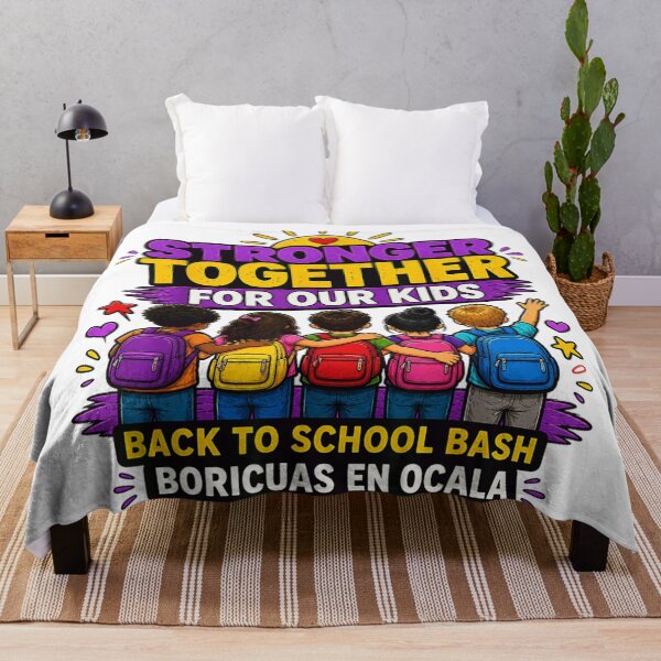Item preview, Stronger Together For Our Kids Back To School Bash Boricuas En Ocala designed and sold by ObukiLantara.