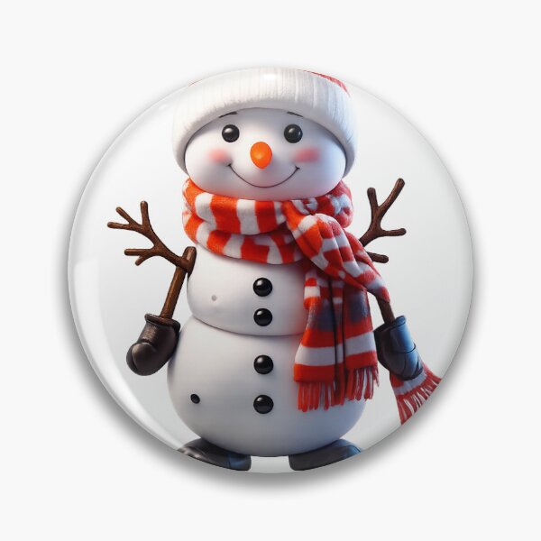 Item preview, Cute Winter Snowman Sticker ❄️☃️ designed and sold by Maanvir.