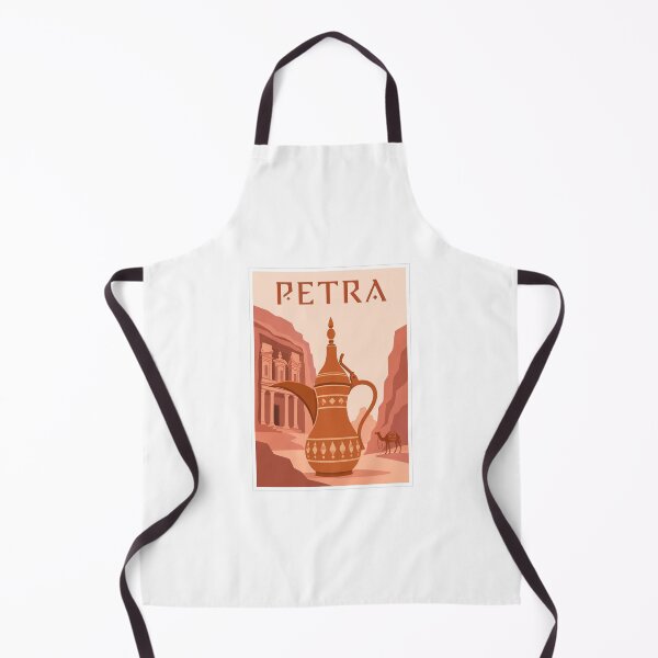 Item preview, Petra Arabic Coffee Travel Poster designed and sold by Beyond Destinations.