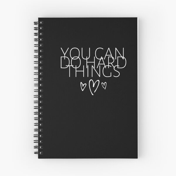 Item preview, You Can Do Hard Things Shirt designed and sold by HappyLuckyJoy.