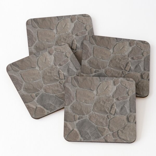 Item preview, Rustic Stone Wall Texture - Medieval Castle Cobblestone Pattern designed and sold by LYAN-STORE.
