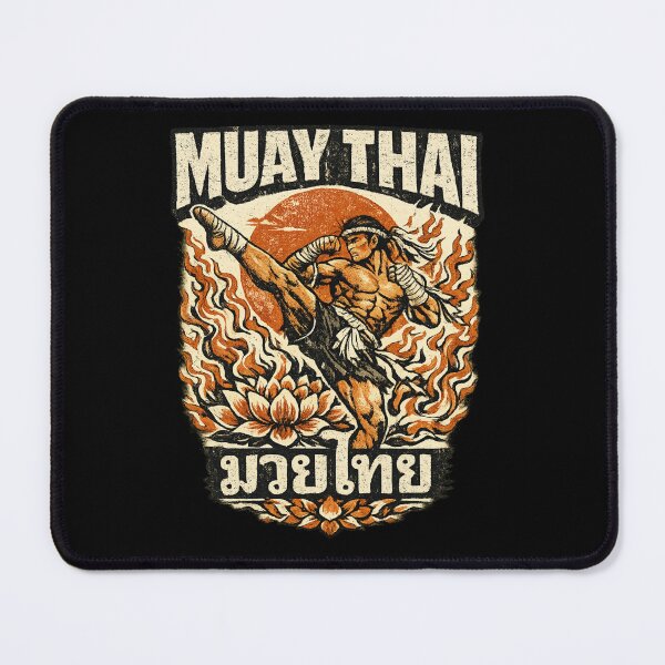 Item preview, MUAY THAI Legendary Fighting Art with Japanese Retro 01 designed and sold by Siam Soul Studio.
