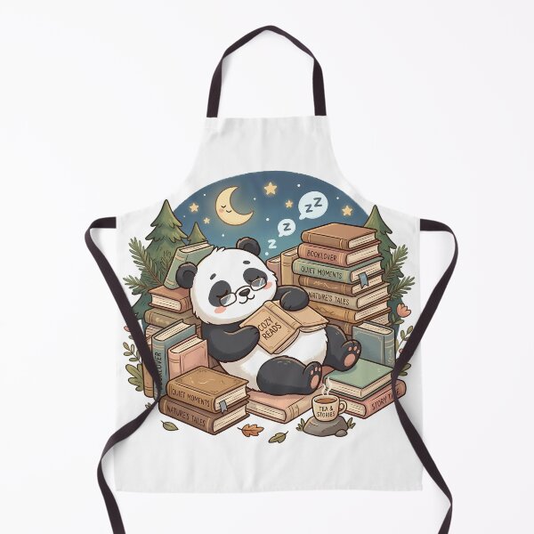 Item preview, Cute Panda Sleeping on Books designed and sold by MzulhilmiZam.