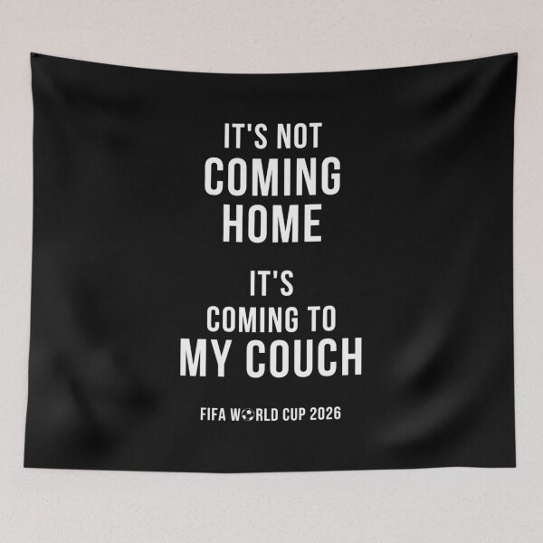 Item preview, Not at My Place, On My Couch designed and sold by Léni Carpentier.
