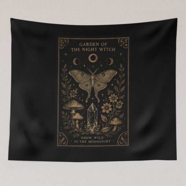 Item preview, garden of the night witch designed and sold by cecilieraibel.