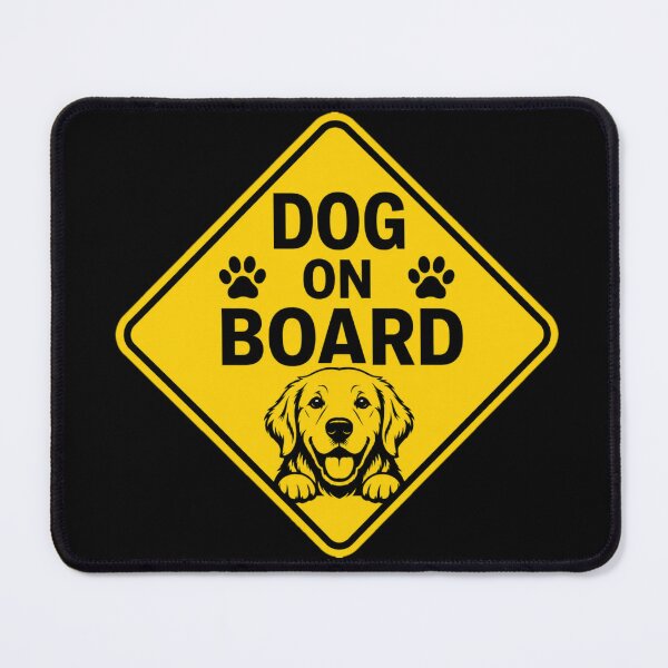 Item preview, Dog on Board designed and sold by Beluga Cat.
