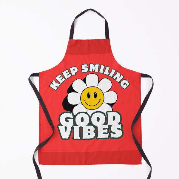 Item preview, KEEP SMILING GOOD VIBES designed and sold by SudeeshArt.
