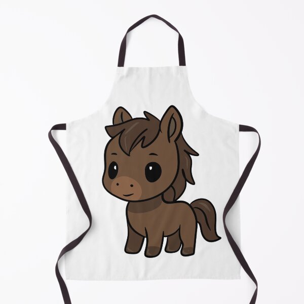 Item preview, Cute Kawaii Horse - Chibi Baby Pony Cartoon Sticker Art designed and sold by LYAN-STORE.