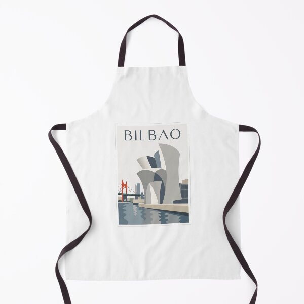 Item preview, Bilbao Guggenheim Modern Travel Poster designed and sold by Beyond Destinations.