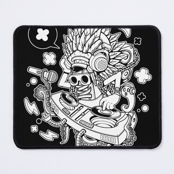 Item preview, Streetwear Cartoon DJ Character Mixing Music designed and sold by Lexkon Liu's art.