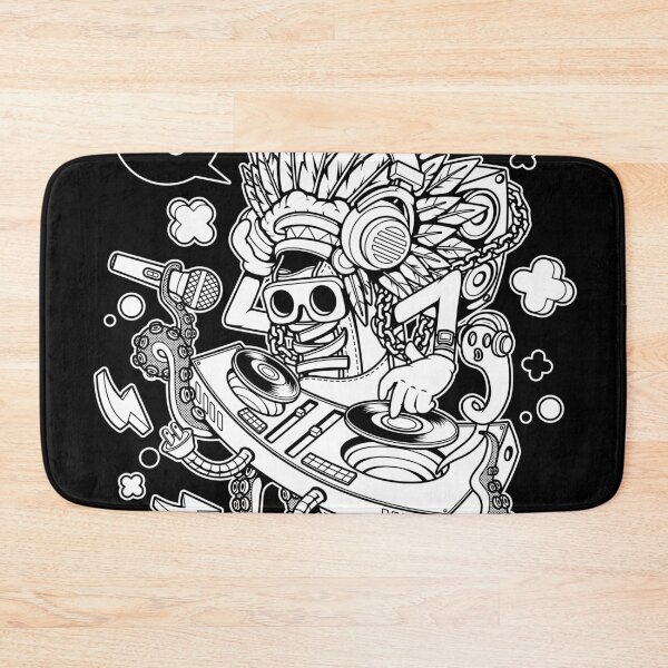 Item preview, Streetwear Cartoon DJ Character Mixing Music designed and sold by Lexkon Liu's art.