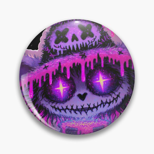 Item preview, Kawaii Horror Cat Sticker designed and sold by DonaldWaltersxx.
