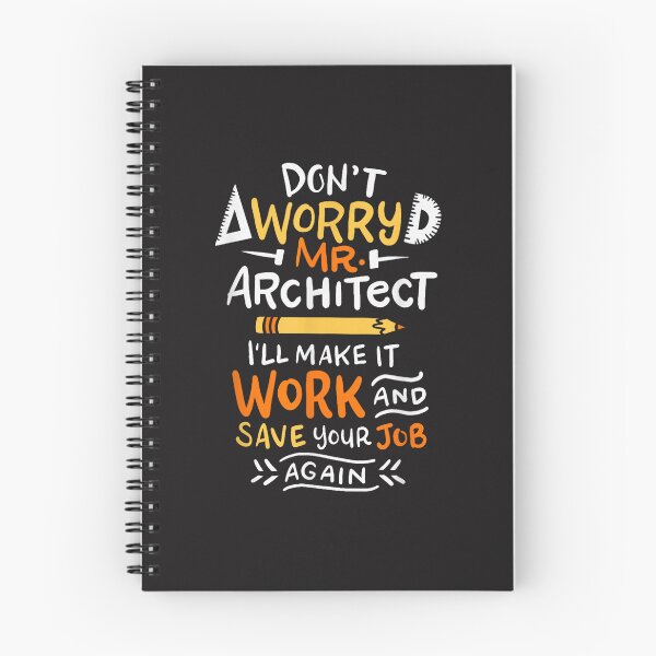 Item preview, Funny Architect Gift Don't Worry Mr Architect I'll Make It Work Design designed and sold by kiralynstration.