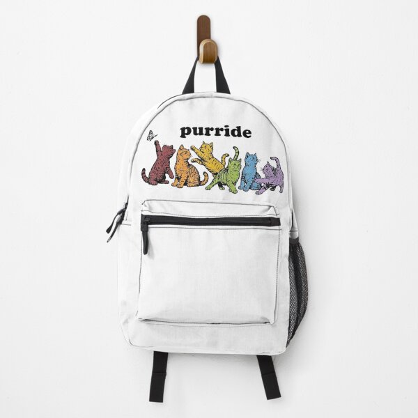 Item preview, Purride Rainbow Cats Shirt | LGBTQ Pride Cat designed and sold by WSTRap.