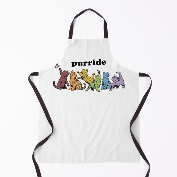 Item preview, Purride Rainbow Cats Shirt | LGBTQ Pride Cat designed and sold by WSTRap.