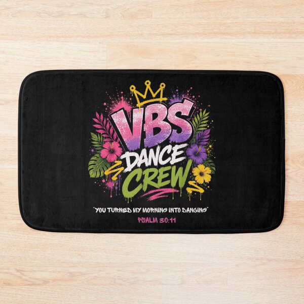 Item preview, Tropical VBS Dance Crew Hibiscus Floral Christian Youth Camp Praise Dance Team designed and sold by PhocoNibict.