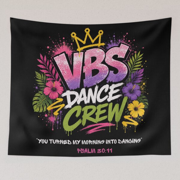 Item preview, Tropical VBS Dance Crew Hibiscus Floral Christian Youth Camp Praise Dance Team designed and sold by PhocoNibict.