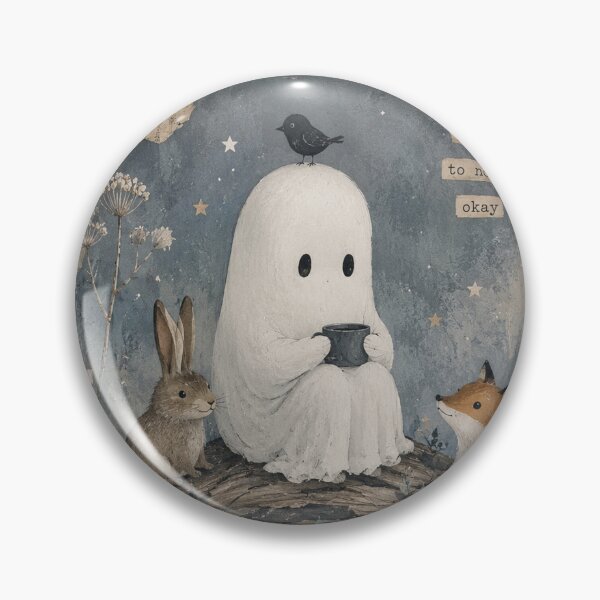 Item preview, its okay to not be okay - little ghost designed and sold by cecilieraibel.