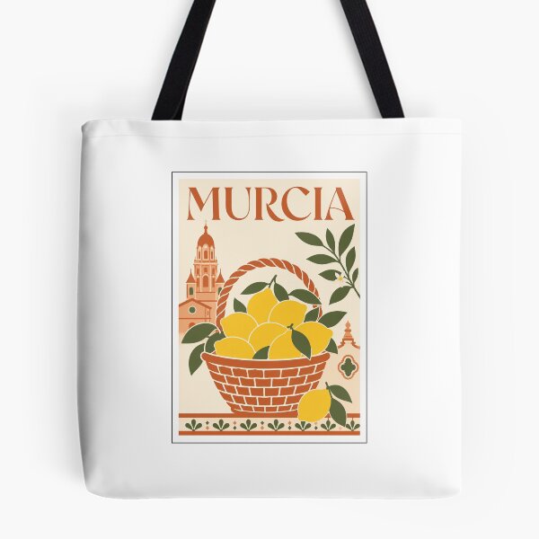 Item preview, Murcia Lemon Basket Travel Poster designed and sold by Beyond Destinations.