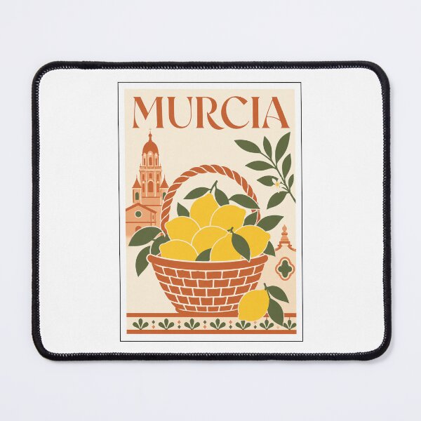 Item preview, Murcia Lemon Basket Travel Poster designed and sold by Beyond Destinations.
