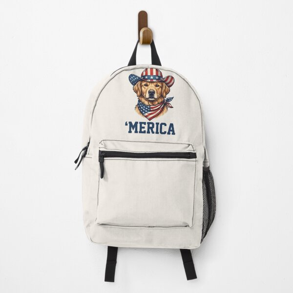 Item preview, Merica Golden Retriever – July 4th Dog Shirt designed and sold by ZyxDes.