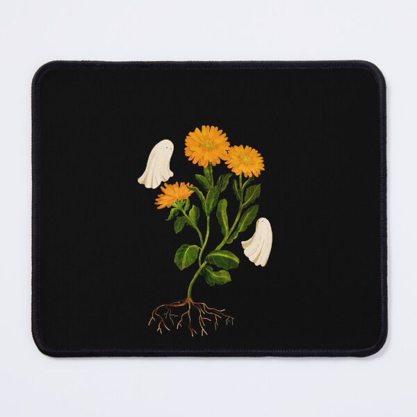Item preview, Marigold Ghost Botanical Illustration Study designed and sold by katherineblower.