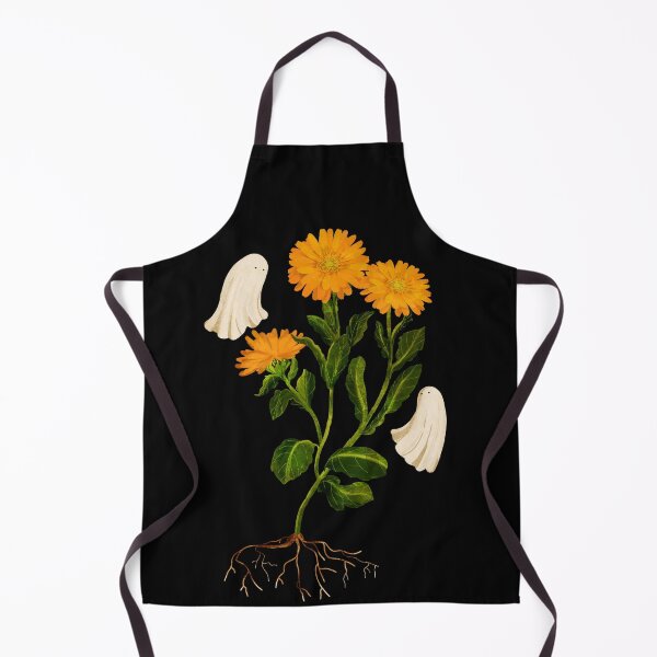 Item preview, Marigold Ghost Botanical Illustration Study designed and sold by katherineblower.