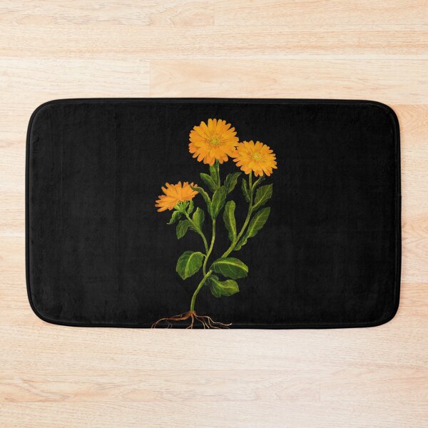 Item preview, Marigold Botanical Illustration Study designed and sold by katherineblower.