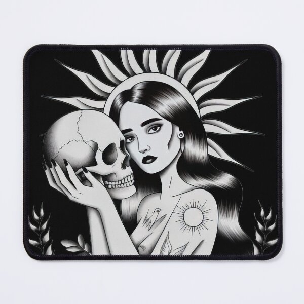 Item preview, JOHNNY BLUE SKIES - BLACK WHITE WOMEN AND SKUL - STURGILL SIMPSON #7384 designed and sold by pple-frame.