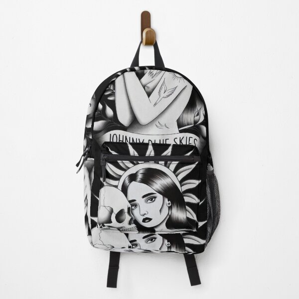 Item preview, JOHNNY BLUE SKIES - BLACK WHITE WOMEN AND SKUL - STURGILL SIMPSON #7384 designed and sold by pple-frame.